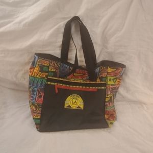 Vintage L A Gear Sport Beach Bag Tote 1990s